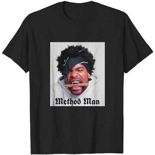 Discover Method Man 90s Rapper Vintage T-Shirt Unisex Heavy Cotton Tee