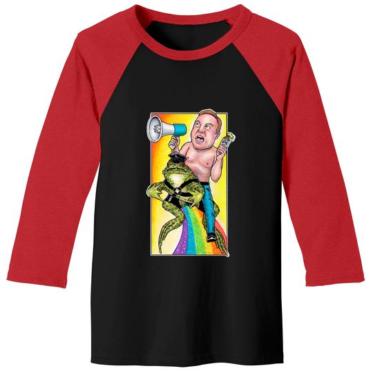 Discover Alex Jones and His Magic Gay Frog - Alex Jones - Baseball Tees