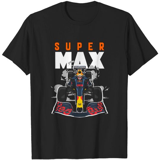 Discover Super Max - Max Verstappen - T-Shirt