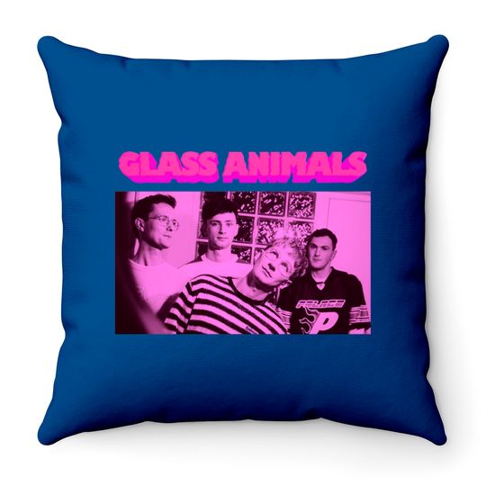 Discover Glass Animals Throw Pillows