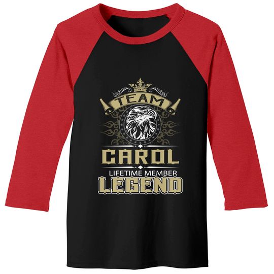 Discover Personalized Carol Eagle Lifetime Member Baseball Tees