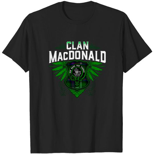 Discover Clan MacDonald - Macdonald Surname - T-Shirt
