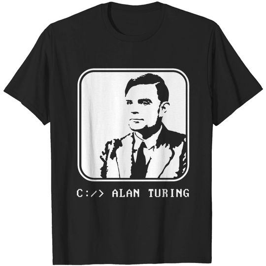 Discover Alan Turing Enigma Code Breaking Computer Genius T-shirt