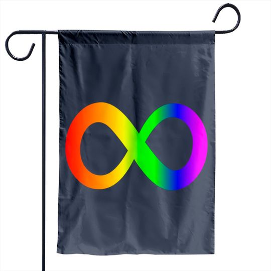 Discover autism infinity symbol// rainbow Garden Flags