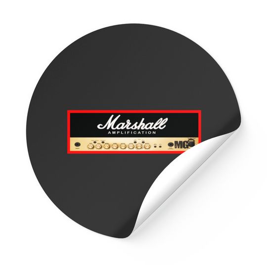 Discover Marshall Amplification Stickers