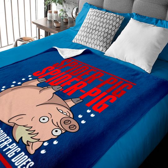 Discover Does Whatever a Spider Pig Does Essential Baby Blankets