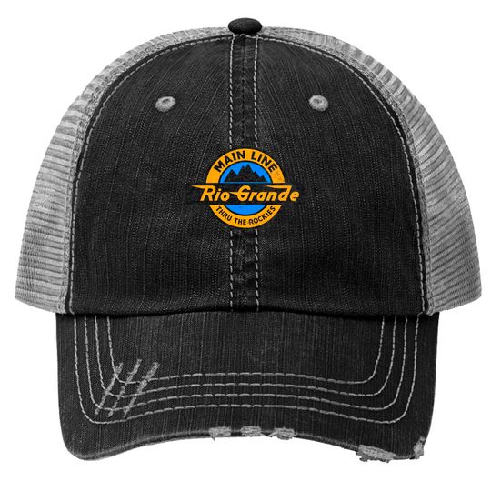 Discover D&RGW Denver and Rio Grande Western Railroad - Rio Grande - Trucker Hats