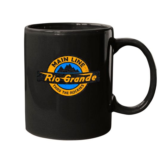 Discover D&RGW Denver and Rio Grande Western Railroad - Rio Grande - Mugs