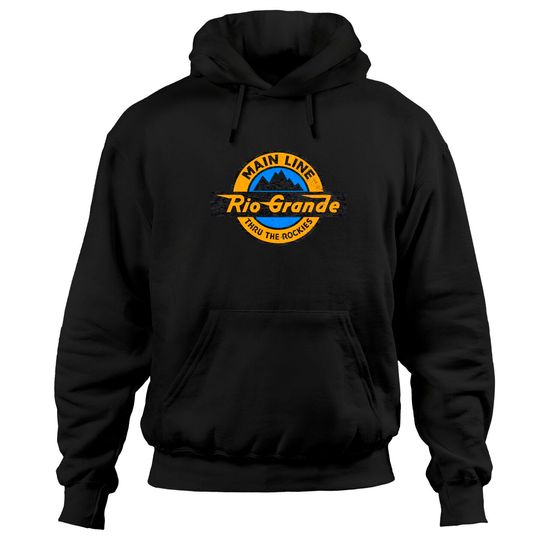 Discover D&RGW Denver and Rio Grande Western Railroad - Rio Grande - Hoodies