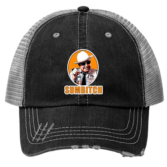 Discover sumbitch - Smokey And The Bandit - Print Trucker Hat