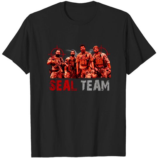 Discover Seal Team-red - Tv Series - T-Shirt