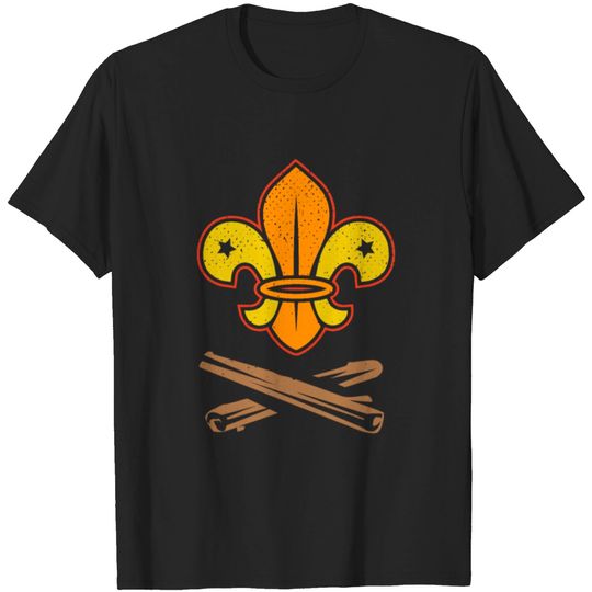 Discover Scout bonfire scout scouting member supporter T-shirt