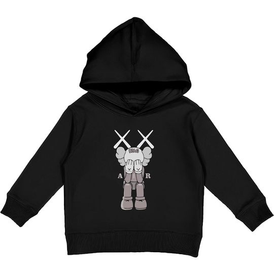 Discover kaws scan Kids Pullover Hoodies