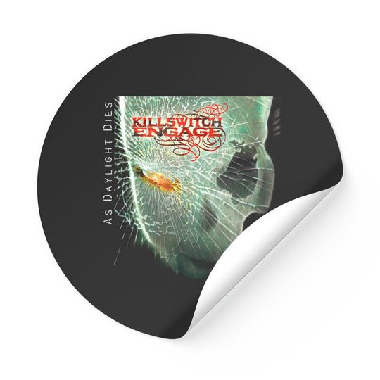Discover Killswitch Engage Stickers / Vintage 90s Concert Tour Graphic Sticker Sticker / 2000s Rock & Roll Music Band Album Art / Rocker Style