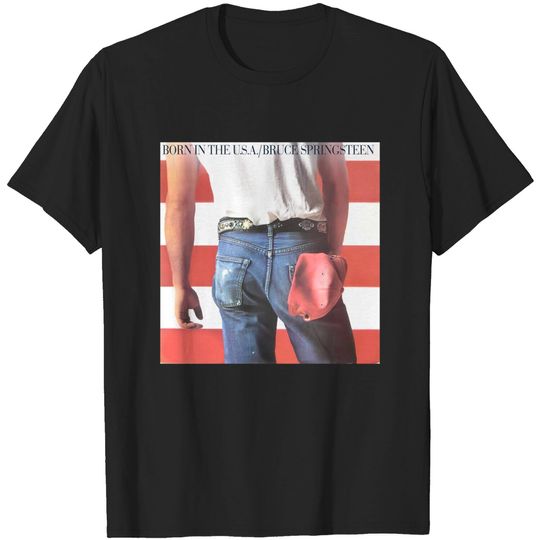 Discover Bruce Springsteen Born In The USA Rock Tee T-Shirt
