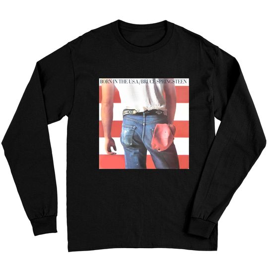 Discover Bruce Springsteen Born In The USA Rock Tee Long Sleeves