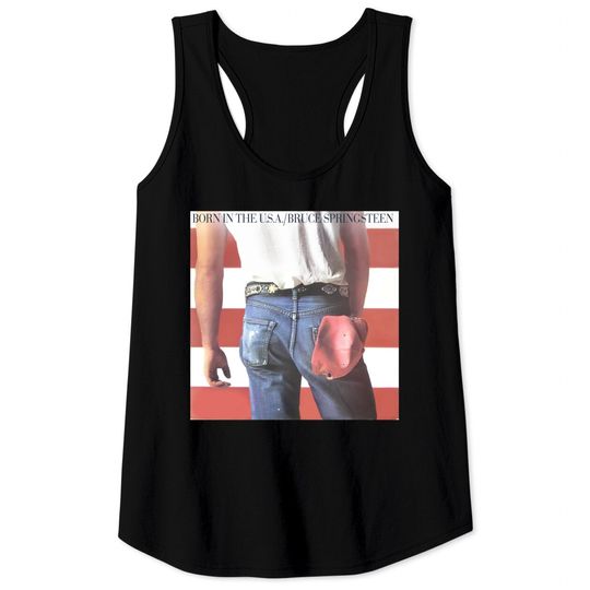 Discover Bruce Springsteen Born In The USA Rock Tee Tank Tops