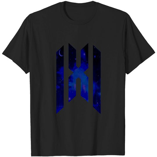 Discover Monsta X Logo Night Sky - Monsta X - T-Shirt