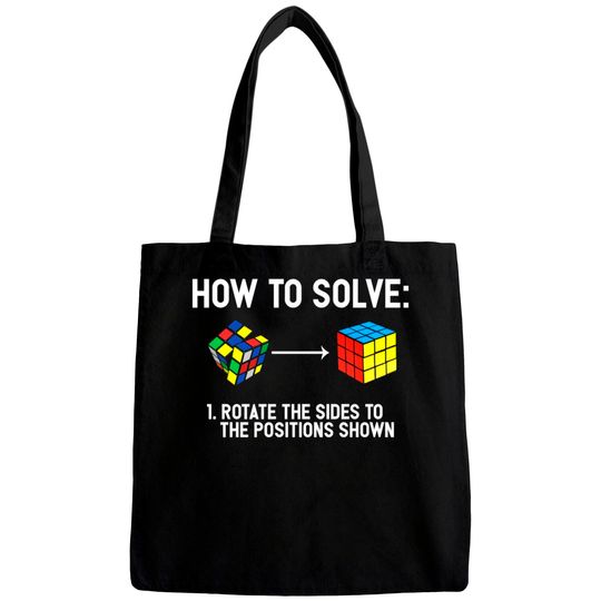 Discover Youth Rubiks Cube Shirt Rotate The Sides Bags