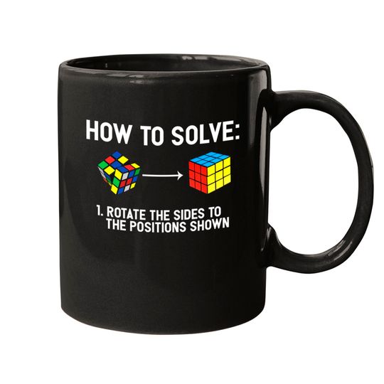 Discover Youth Rubiks Cube Mug Rotate The Sides Mugs