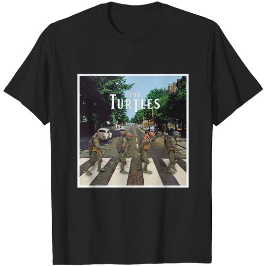 Discover The Turtles - Abbey Road - Teenage Mutant Ninja Turtles 1990 - T-Shirt