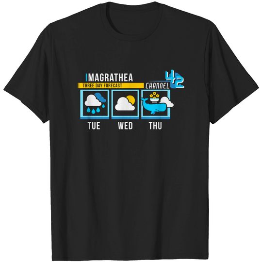 Discover Magrathea Forecast - Hitchhikers Guide To The Galaxy - T-Shirt