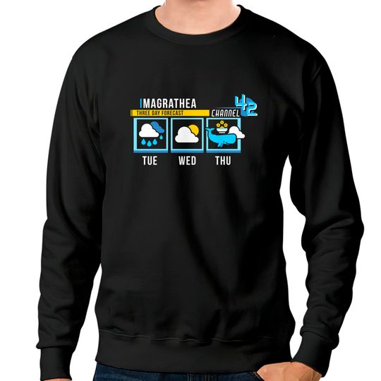 Discover Magrathea Forecast - Hitchhikers Guide To The Galaxy - Sweatshirts
