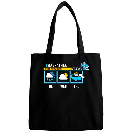 Discover Magrathea Forecast - Hitchhikers Guide To The Galaxy - Bags