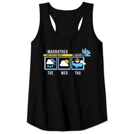 Discover Magrathea Forecast - Hitchhikers Guide To The Galaxy - Tank Tops