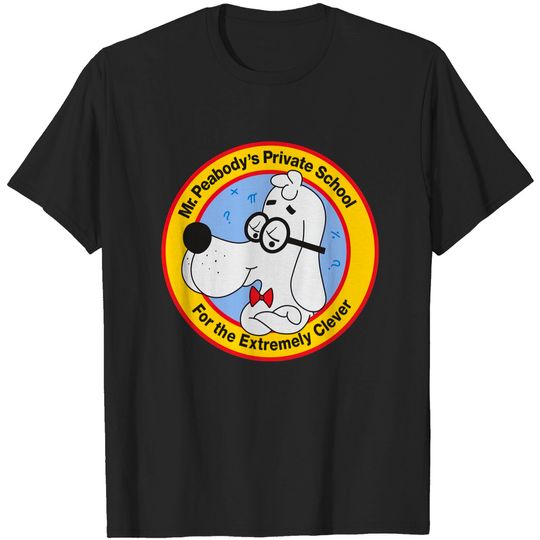 Discover Mr. Peabody's School for the Extremely Clever - Mr Peabody - T-Shirt