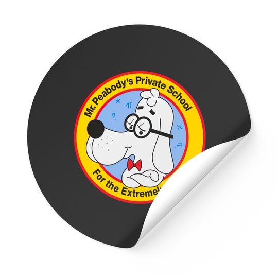 Discover Mr. Peabody's School for the Extremely Clever - Mr Peabody - Stickers