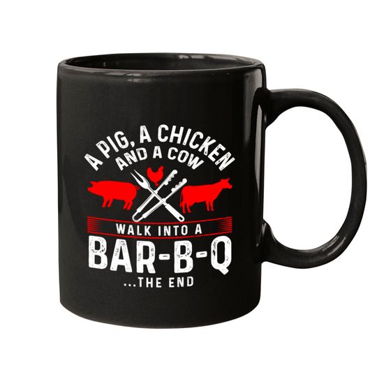 Discover Grill Barbecue BBQ Season Meat Grillmaster Gift Mugs