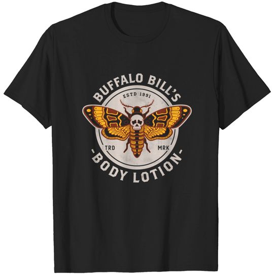 Discover Buffalo Bill's Body Lotion - Vintage Distressed Horror - Silence Of The Lambs - T-Shirt