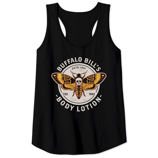 Discover Buffalo Bill's Body Lotion - Vintage Distressed Horror - Silence Of The Lambs - Tank Tops