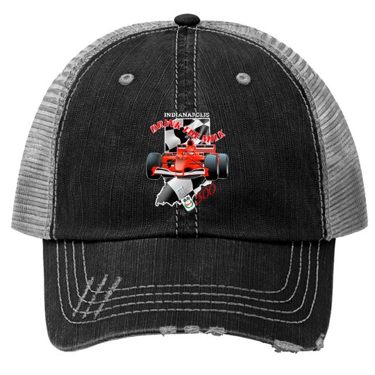 Discover Drink The Milk Indianapolis Indiana State 500 Trucker Hats