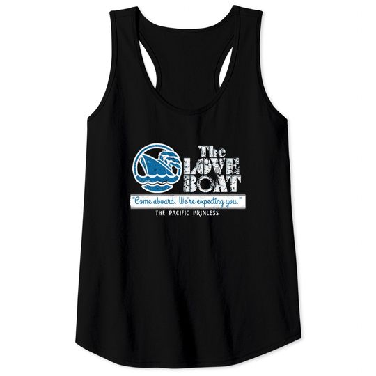Discover The Love Boat, distressed - The Love Boat - Tank Tops