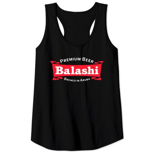 Discover Balashi Premium Beer Classic Forest Green Tank Tops