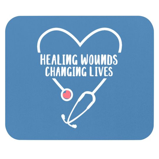 Discover RN Wound Care Nurse Healing Wouds Changing Lives Mouse Pads