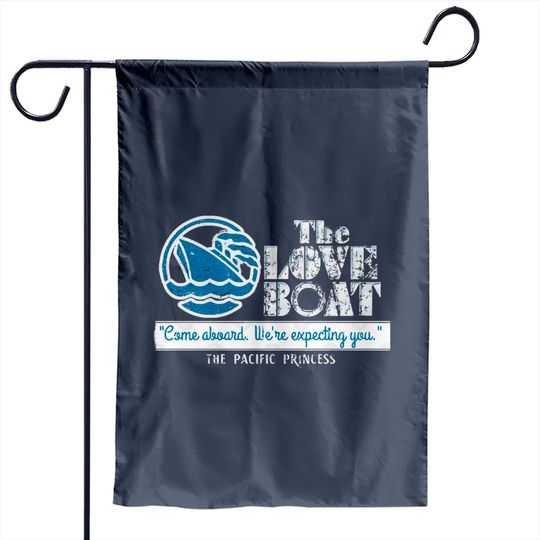 Discover The Love Boat, distressed - The Love Boat - Garden Flags