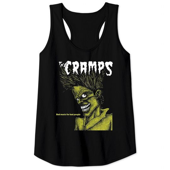 Discover The Cramps Unisex Tank Tops: Bad Music