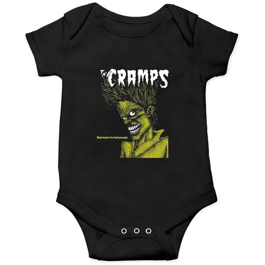 Discover The Cramps Unisex Onesies: Bad Music