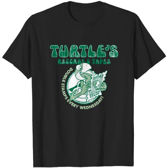 Discover Turtle's Records & Tapes - Retail Stores - T-Shirt