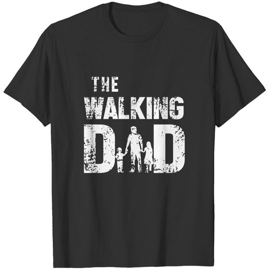 T-shirt para Homem The Walking Dad Bebé Pai e Filha T-shirt Impressionante