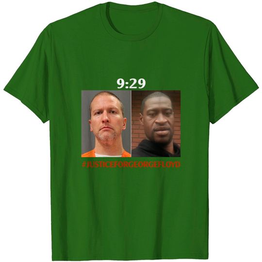 Discover Justice for George Floyd 9 Minutes 29 Seconds  Shirt
