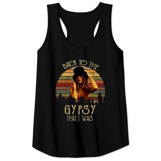 Discover Stevie Nicks Back To The Gypsy Classic Tank Tops