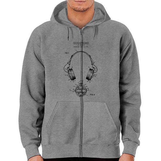 Discover HEADPHONES patent - Headphones - Zip Hoodies