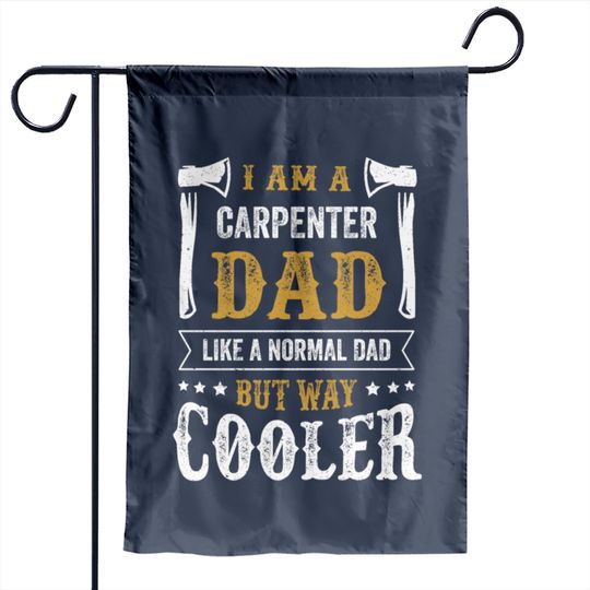 Discover CARPENTER DAD John Carpenter Union Men Father Gift Garden Flags