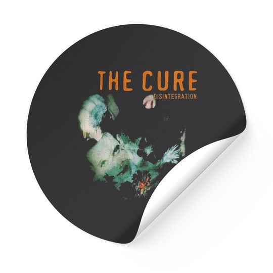 Discover The Cure Disintegration Robert Smith Sticker Stickers