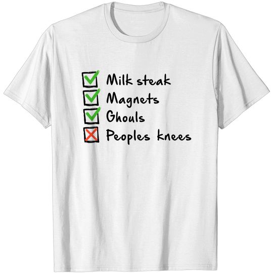 Discover Milk Steak, Magnets, Ghouls... - Iasip - T-Shirt