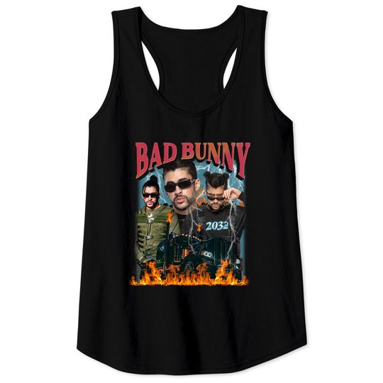 Discover Bad Bunny El ltimo Tour Del Mundo Tour 2022 Tank Tops